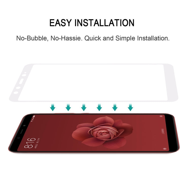 0.33mm 9H 2.5D Full Screen Fully Adhesive Tempered Glass Film for Xiaomi Mi 6X