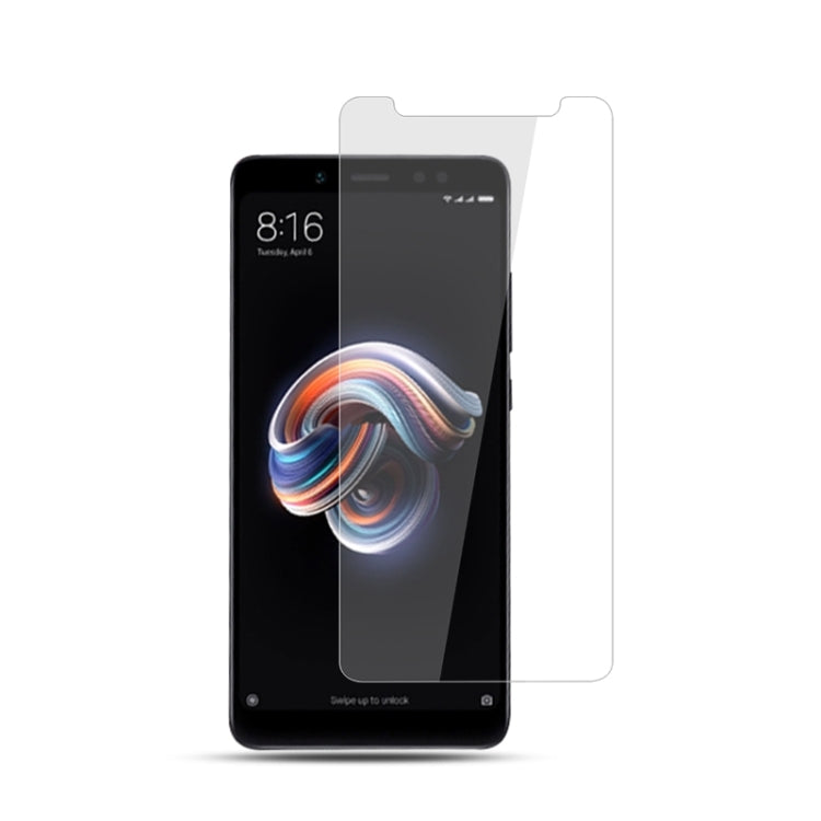 mocolo 0.33mm 9H 2.5D Tempered Glass Film for Xiaomi Redmi Note 5 Pro (Transparent)