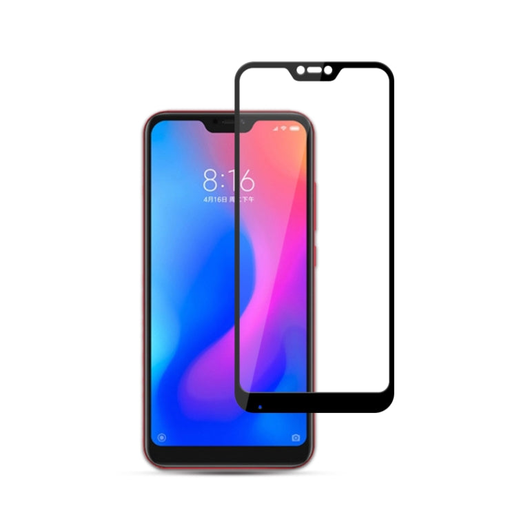 mocolo 0.33mm 9H 2.5D Silk Print Tempered Glass Film for Xiaomi Redmi 6 Pro