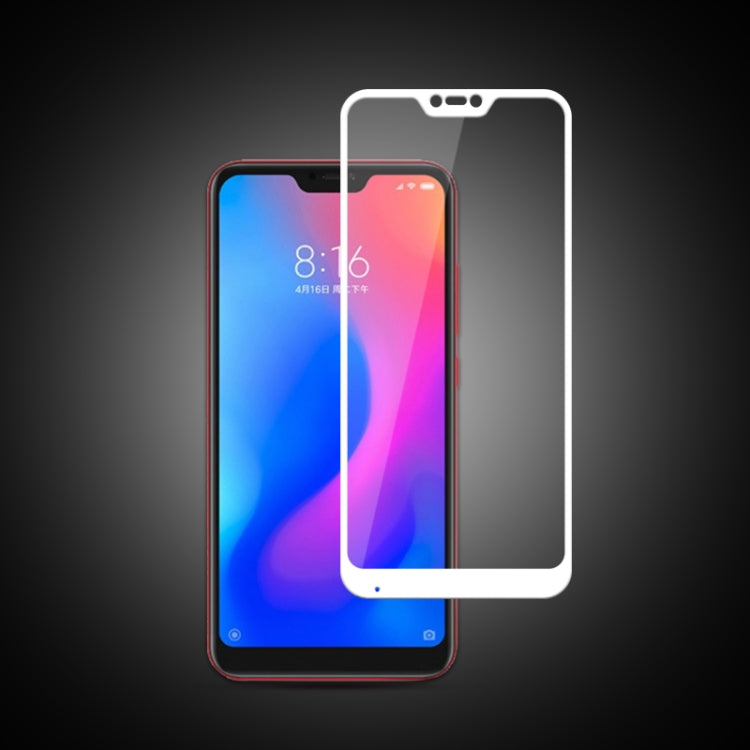mocolo 0.33mm 9H 2.5D Silk Print Tempered Glass Film for Xiaomi Redmi 6 Pro