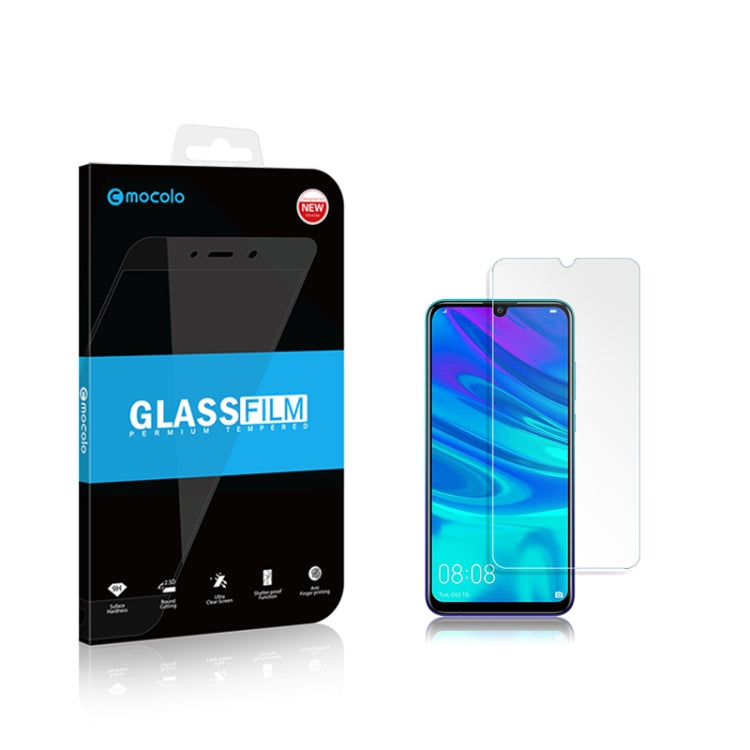 mocolo 0.33mm 9H 2.5D Tempered Glass Film for Huawei Honor 10 Lite / P Smart (2019) / Honor 10i (Transparent)