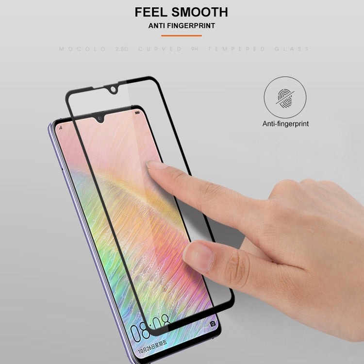 mocolo 0.33mm 9H 2.5D Silk Print Tempered Glass Film for Huawei Mate 20 X