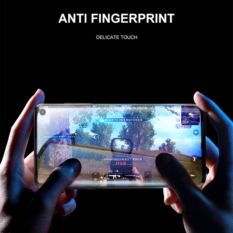 mocolo 0.15mm Full Screen PET Screen Film for Galaxy S10, Support Fingerprint Unlock(Black)