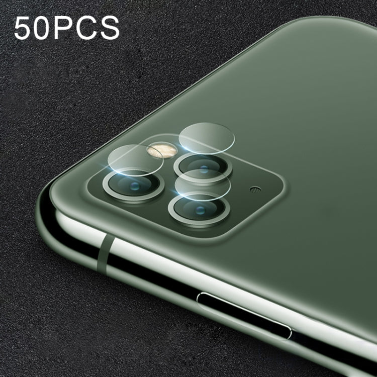 50 PCS Soft Fiber Back Camera Lens Film for iPhone 11 Pro Max