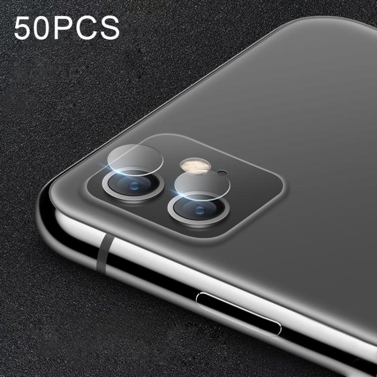 For iPhone 11 50pcs Soft Fiber Back Camera Lens Film