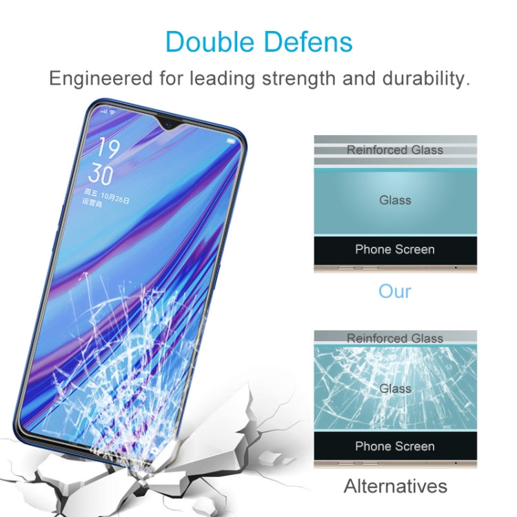 10 PCS For OPPO A5 / A9 (2020) / A56 5G 9H 2.5D Screen Tempered Glass Film