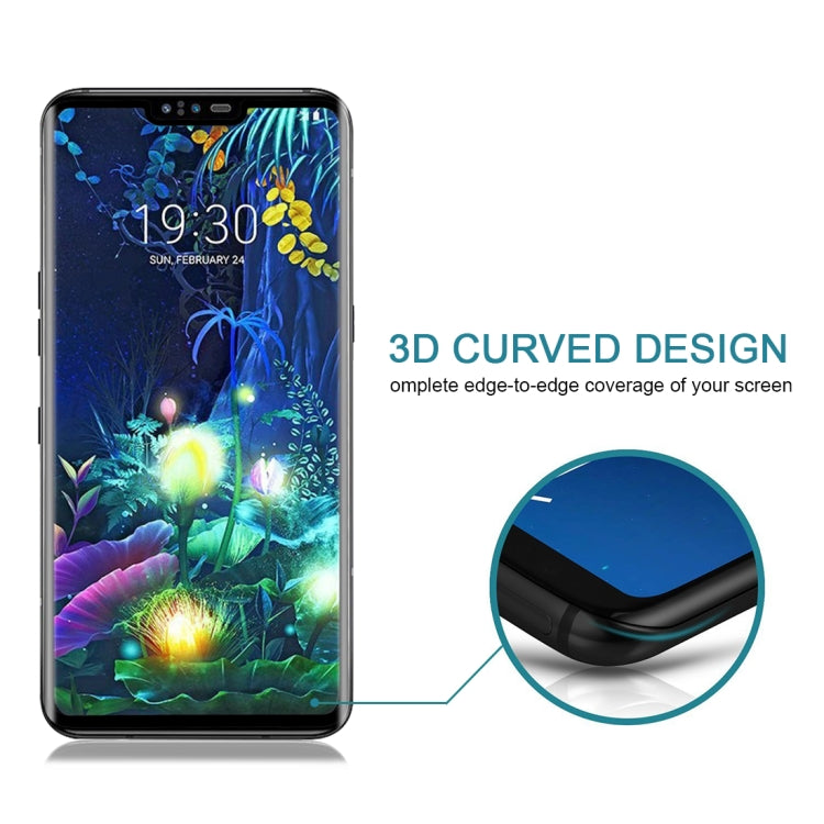 25 PCS 9H 3D Full Screen Tempered Glass Film for LG V50 ThinQ 5G