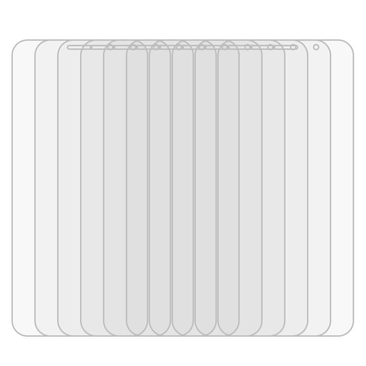 50 PCS For Motorola Moto E6 Play 9H 2.5D Screen Tempered Glass Film