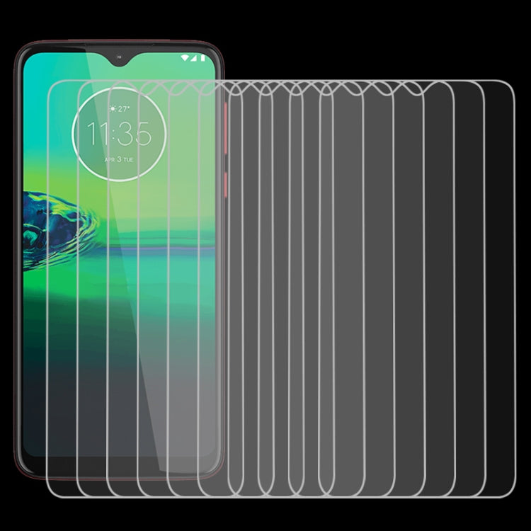 50 PCS For Motorola Moto G8 Play 9H 2.5D Screen Tempered Glass Film
