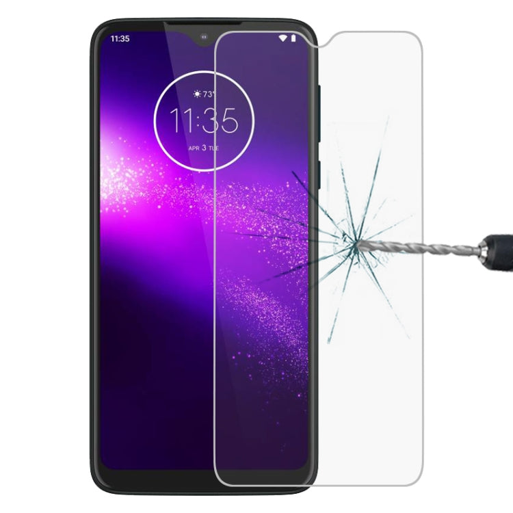 For Motorola One Macro 9H 2.5D Tempered Glass Film