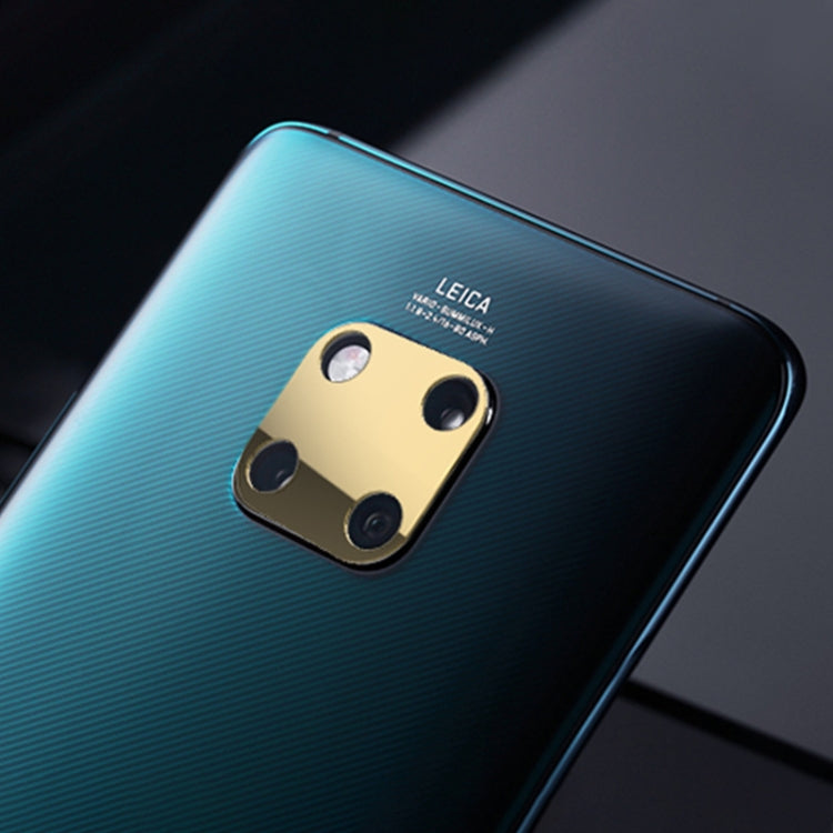 2 PCS 10D Full Coverage Mobile Phone Metal Rear Camera Lens Protection Ring Cover for Huawei Mate 20
