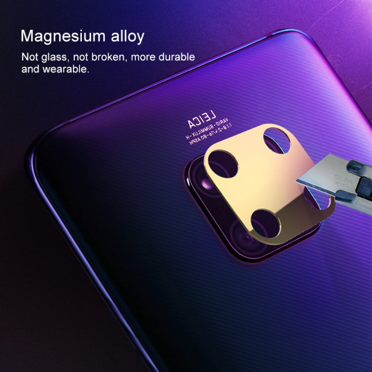 2 PCS 10D Full Coverage Mobile Phone Metal Rear Camera Lens Protection Ring Cover for Huawei Mate 20 Pro