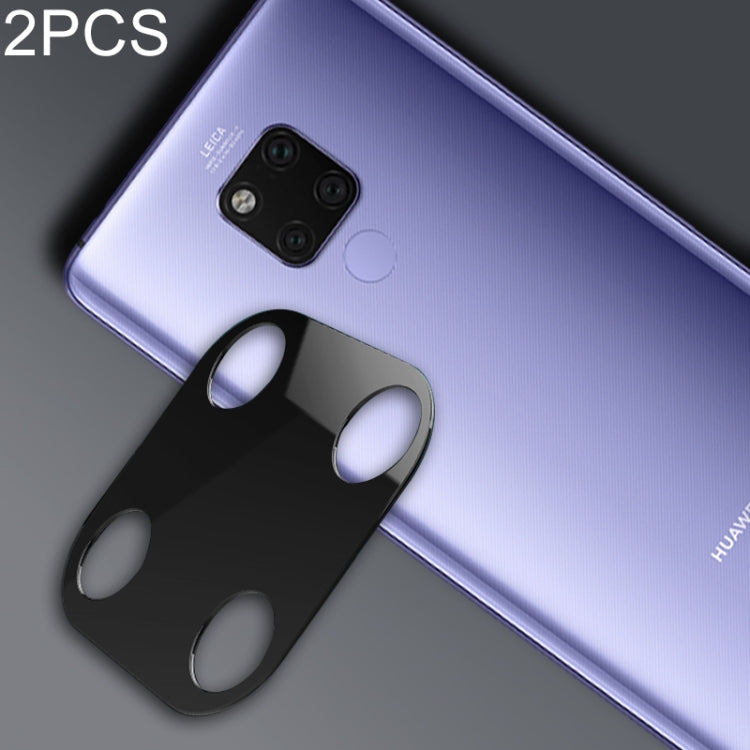 2 PCS 10D Full Coverage Mobile Phone Metal Rear Camera Lens Protection Ring Cover for Huawei Mate 20 X