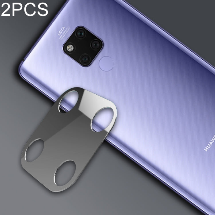 2 PCS 10D Full Coverage Mobile Phone Metal Rear Camera Lens Protection Ring Cover for Huawei Mate 20 X