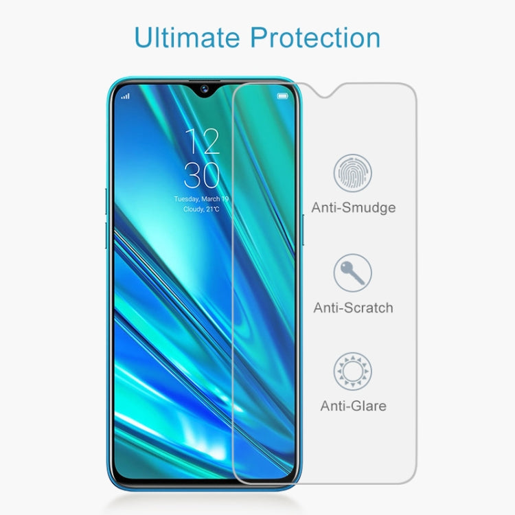 10 PCS For OPPO Realme 5 Pro 9H 2.5D Screen Tempered Glass Film