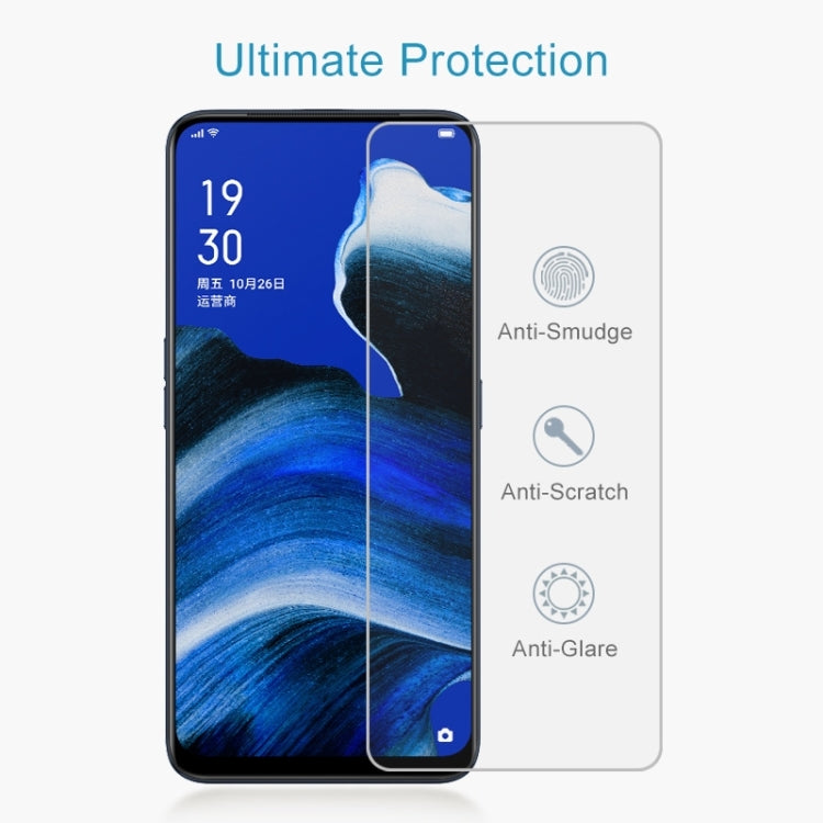 50 PCS For OPPO Reno2 Z 9H 2.5D Screen Tempered Glass Film