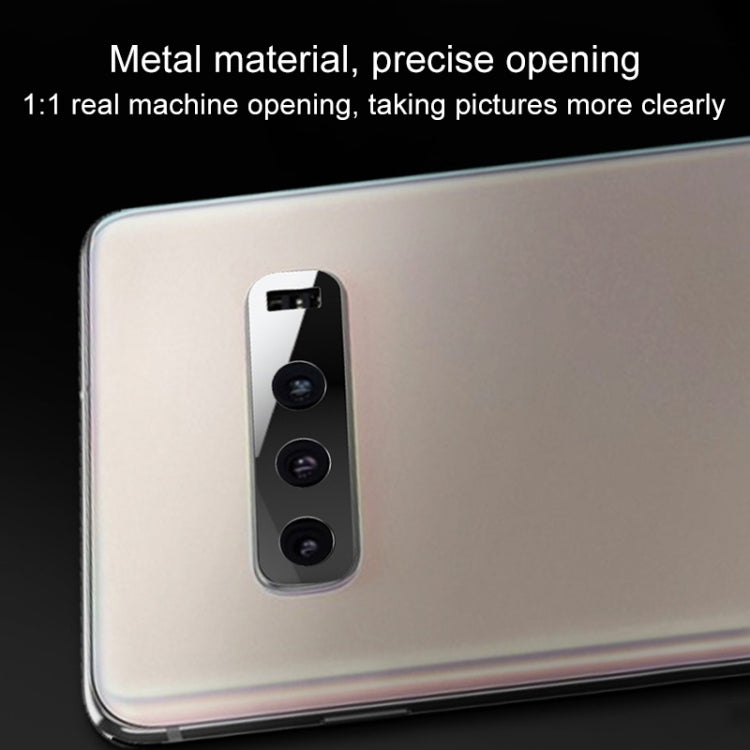 10D Full Coverage Mobile Phone Metal Rear Camera Lens Protection Cover for Samsung Galaxy S10+