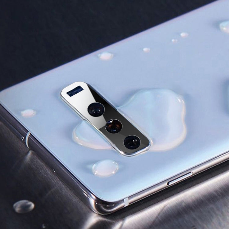 3 PCS 10D Full Coverage Mobile Phone Metal Rear Camera Lens Protection Cover for Samsung Galaxy S10