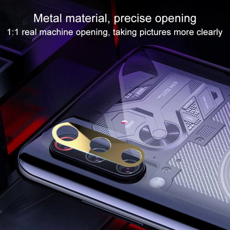 2 PCS 10D Full Coverage Mobile Phone Metal Rear Camera Lens Protection Ring Cover for Xiaomi Mi 9