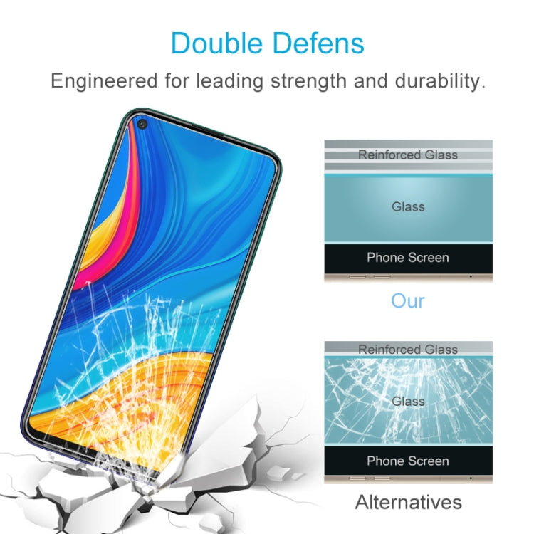 50 PCS For Huawei Enjoy 10 9H 2.5D Screen Tempered Glass Film