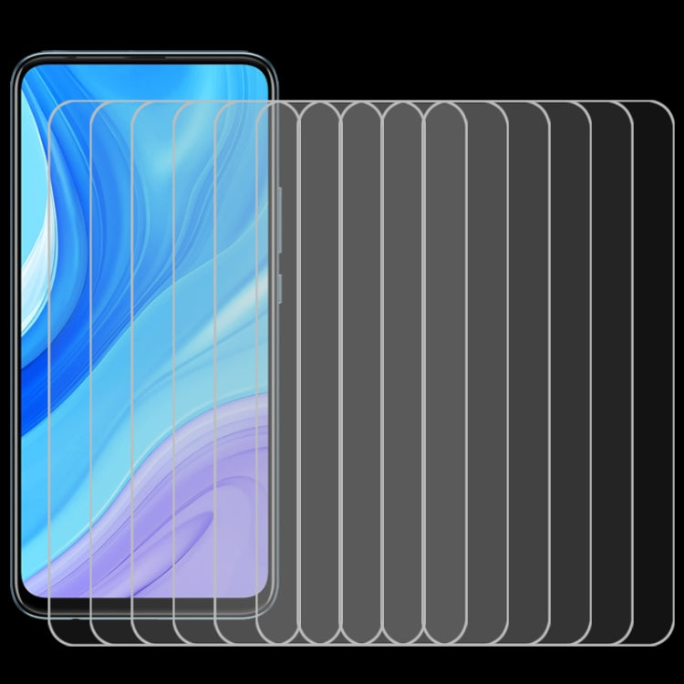 50 PCS For Huawei Enjoy 10s 9H 2.5D Screen Tempered Glass Film