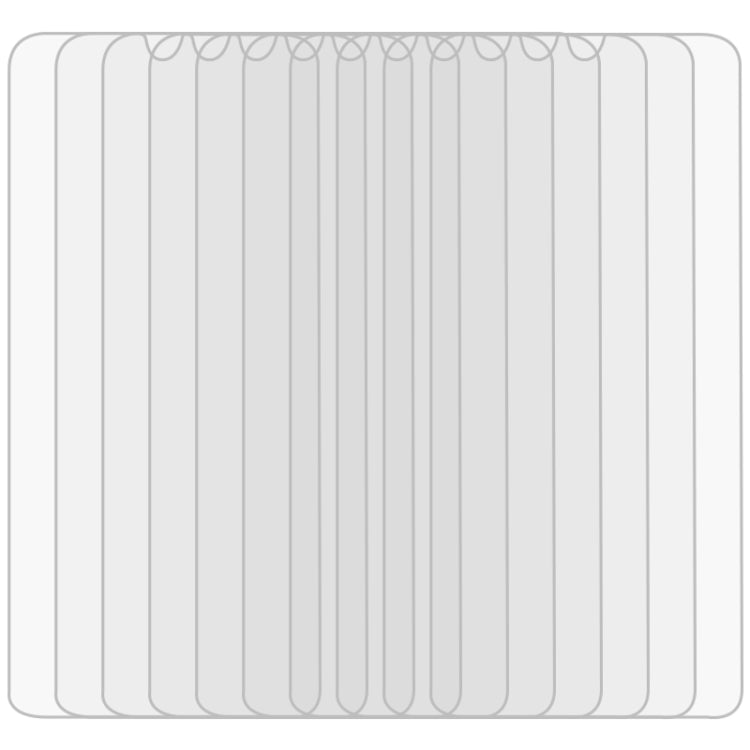 50 PCS For Huawei Honor Play 3e 9H 2.5D Screen Tempered Glass Film