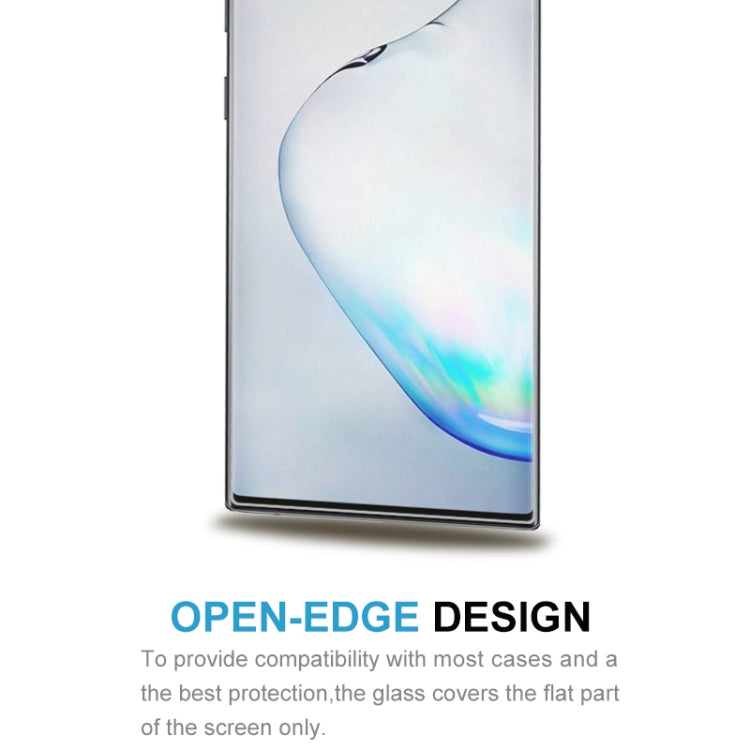 10 PCS For Galaxy Note 10+ 9H 2.5D Screen Tempered Glass Film