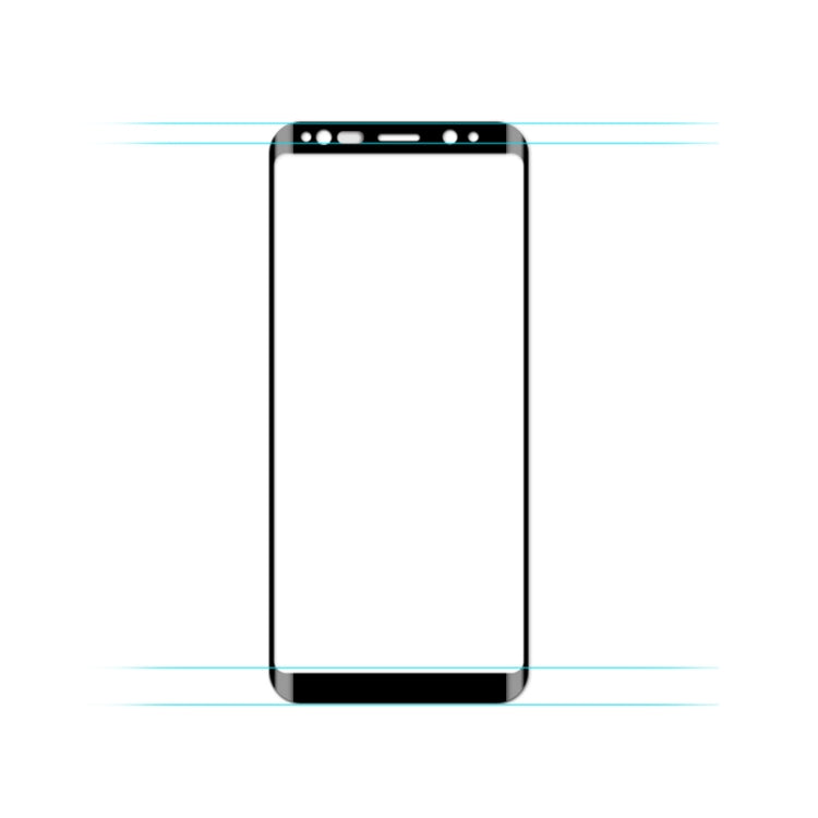 mocolo 0.33mm 9H 3D Curved Full Screen Tempered Glass Film for Galaxy S9+ (Black)