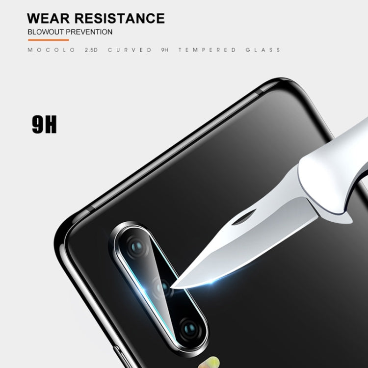 mocolo 0.15mm 9H 2.5D Round Edge Rear Camera Lens Tempered Glass Film for Huawei P30 Pro