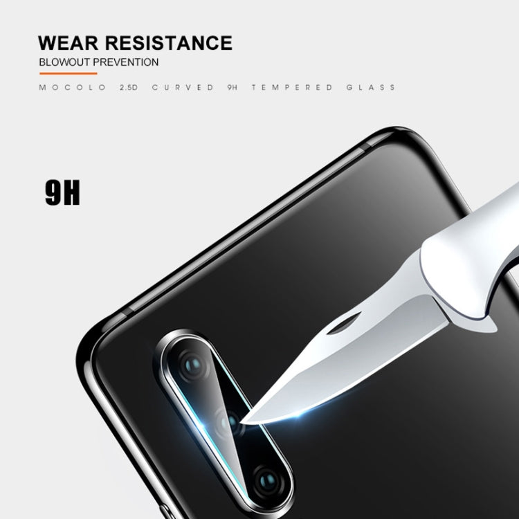 mocolo 0.15mm 9H 2.5D Round Edge Rear Camera Lens Tempered Glass Film for Huawei P30