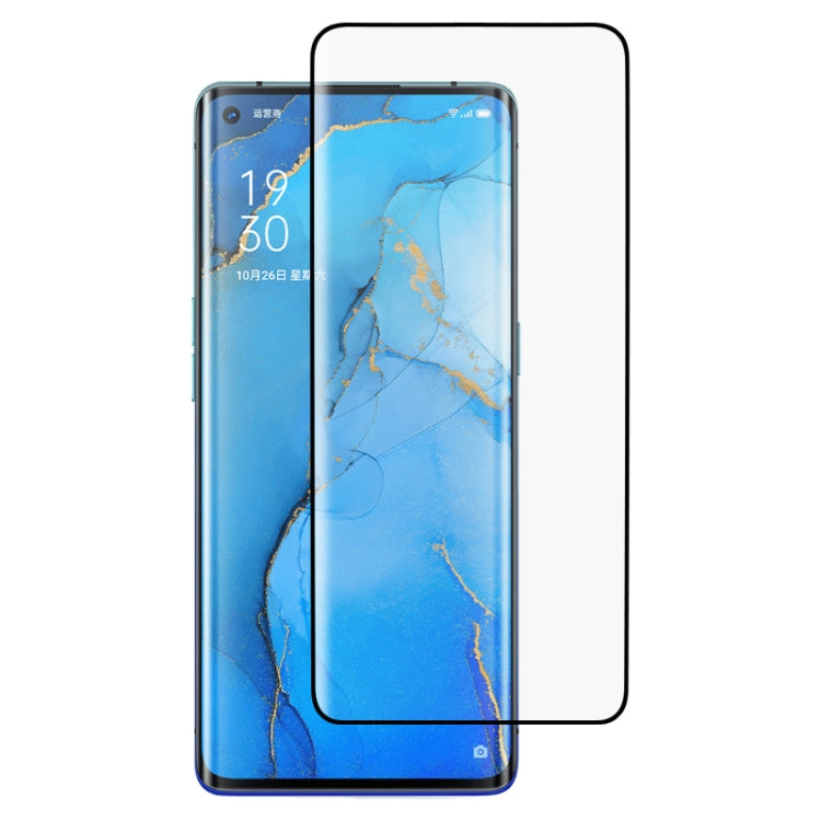 For OPPO Reno3 Pro 9H HD 3D Curved Edge Tempered Glass Film