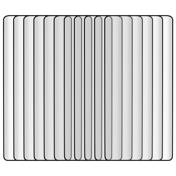 25 PCS For Vivo NEX 3S 5G 9H HD 3D Curved Edge Tempered Glass Film