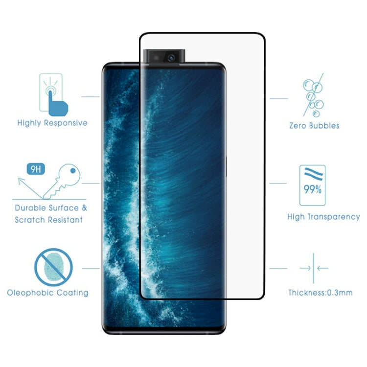 25 PCS For Vivo NEX 3S 5G 9H HD 3D Curved Edge Tempered Glass Film
