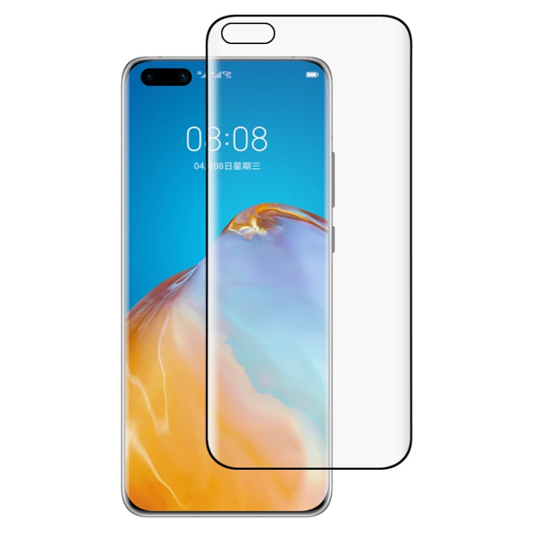 For Huawei P40 Pro 9H HD 3D Curved Edge Tempered Glass Film