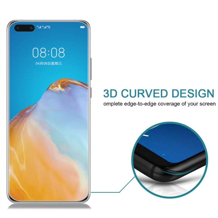 For Huawei P40 Pro 9H HD 3D Curved Edge Tempered Glass Film