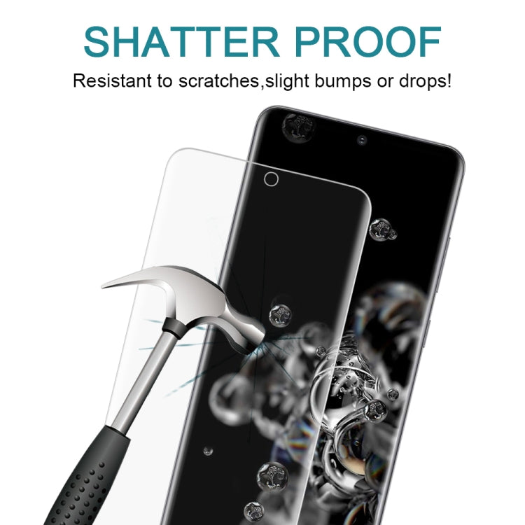 For Galaxy S20 Ultra 25pcs 9H HD 3D Curved Edge Tempered Glass Film (Transparent)