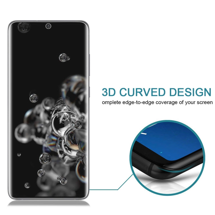 For Galaxy S20 Ultra 25pcs 9H HD 3D Curved Edge Tempered Glass Film (Transparent)