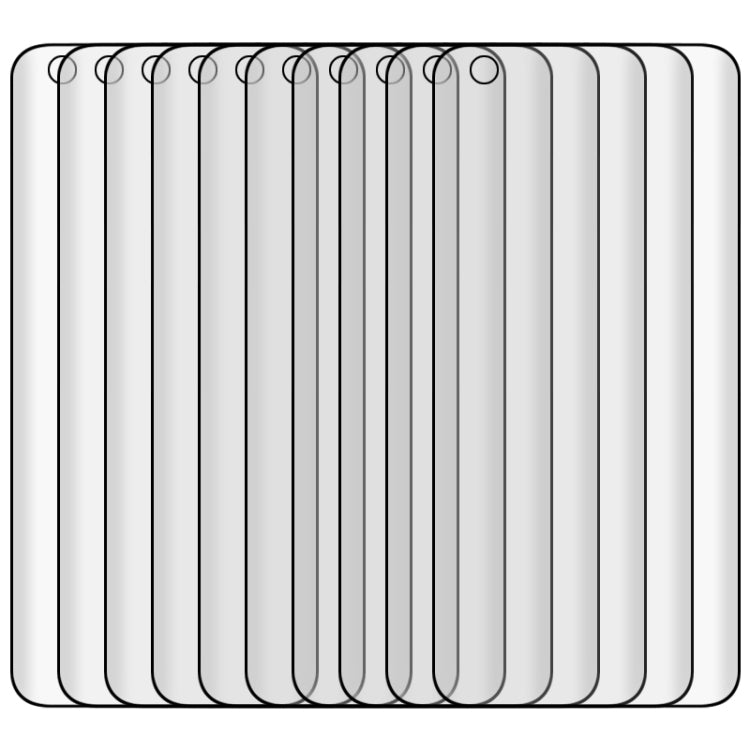 25 PCS For Xiaomi Mi 10 5G 9H HD 3D Curved Edge Tempered Glass Film