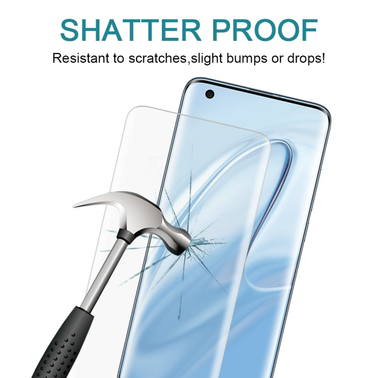 25 PCS For Xiaomi Mi 10 5G 9H HD 3D Curved Edge Tempered Glass Film