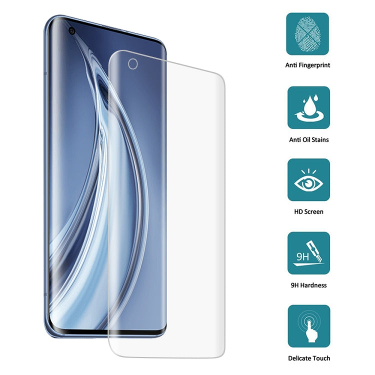 For Xiaomi Mi 10 Pro 5G 9H HD 3D Curved Edge Tempered Glass Film