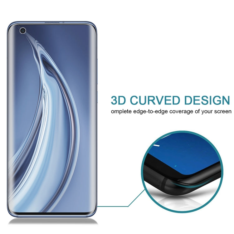 For Xiaomi Mi 10 Pro 5G 9H HD 3D Curved Edge Tempered Glass Film
