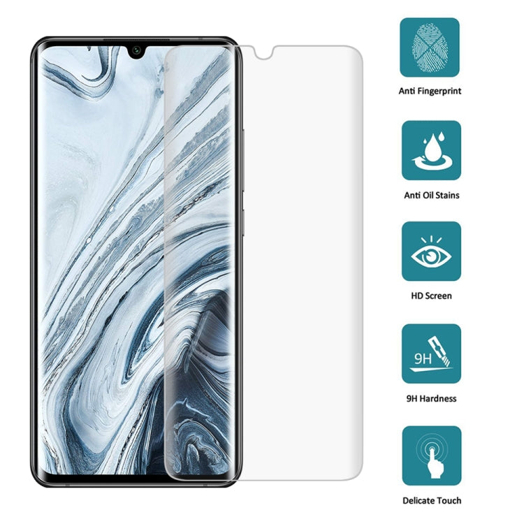 For Xiaomi Mi Note 10 9H HD 3D Curved Edge Tempered Glass Film