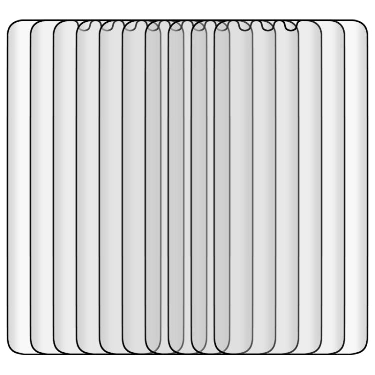 25 PCS For Xiaomi Mi Note 10 9H HD 3D Curved Edge Tempered Glass Film