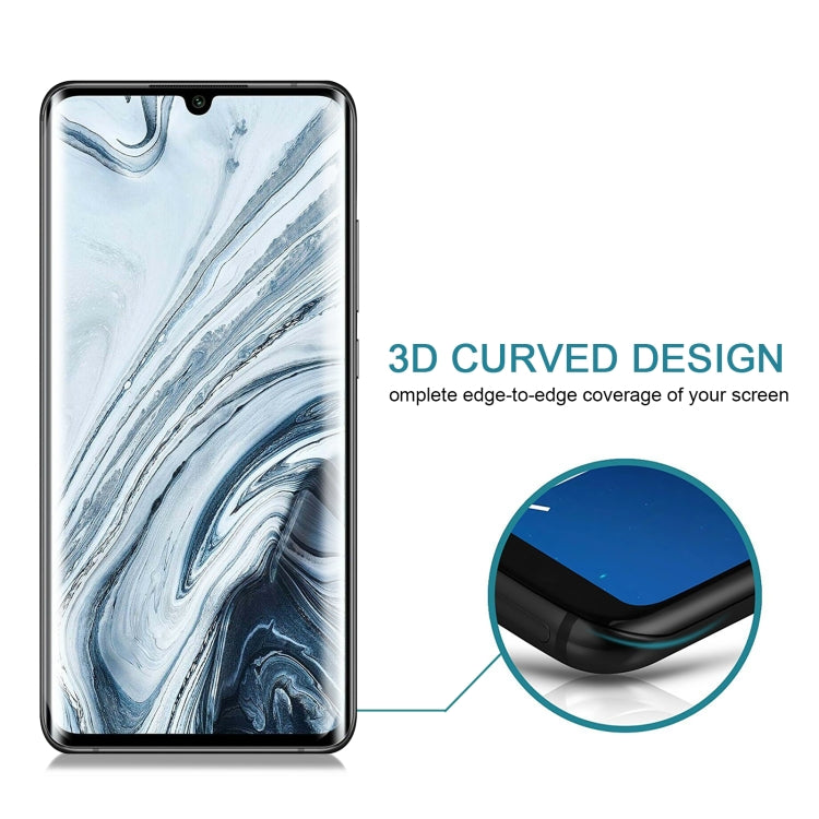 25 PCS For Xiaomi Mi Note 10 Pro 9H HD 3D Curved Edge Tempered Glass Film