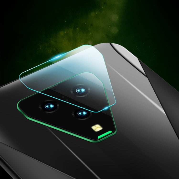 10 PCS For Xiaomi Black Shark 3 Pro 2.5D Transparent Rear Camera Lens Protector Tempered Glass Film