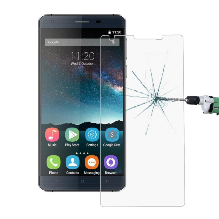 OUKITEL for  K6000 Pro (MPH0314) 0.3mm 9H Surface Hardness Explosion-proof Tempered Glass Screen Film