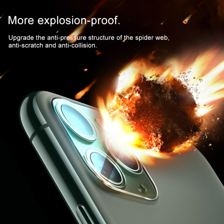 For iPhone 12 50pcs HD Rear Camera Lens Protector Tempered Glass Film