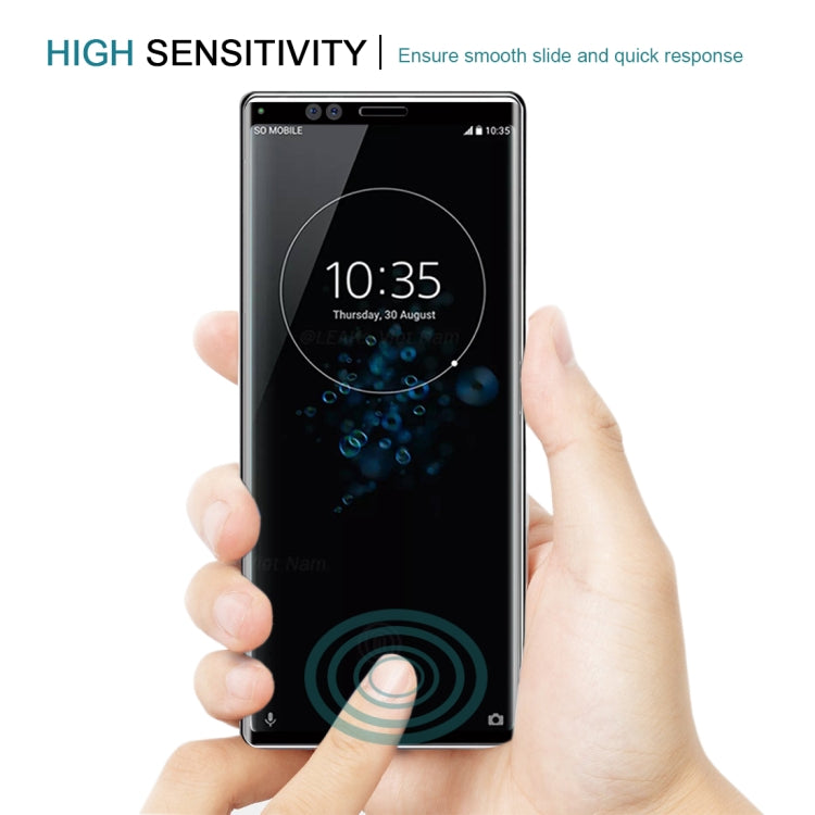 9H 3D Curved Full Screen Tempered Glass Film for Sony Xperia XZ4