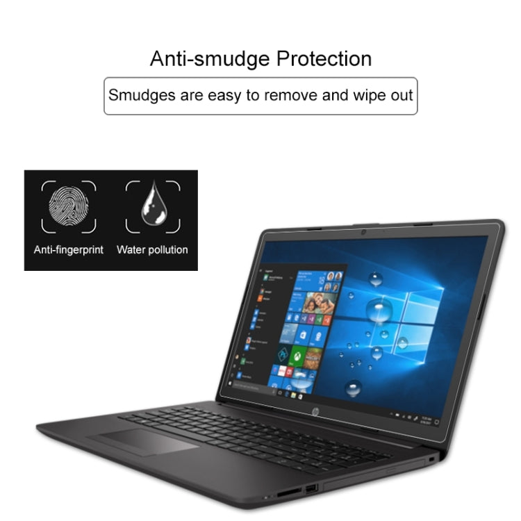 Laptop Screen HD Tempered Glass Protective Film for HP 255 G7 Notebook PC 15.6 inch