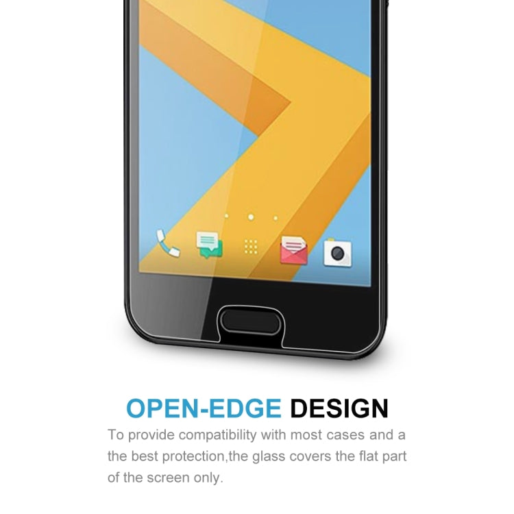 100 PCS 0.26mm 9H 2.5D Tempered Glass Film for HTC One A9s